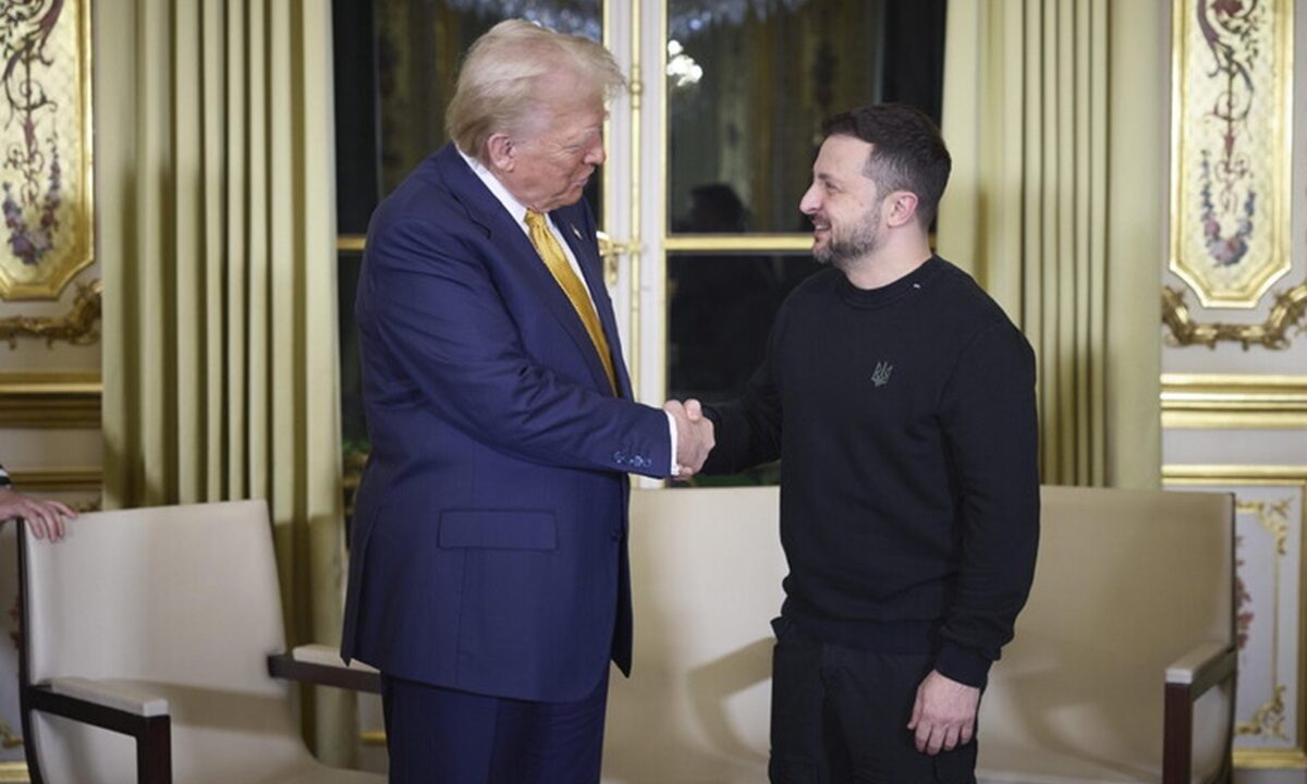 Zelensky e Donald Trump