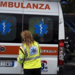 Un'ambulanza