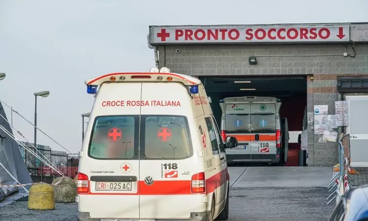 Un'ambulanza