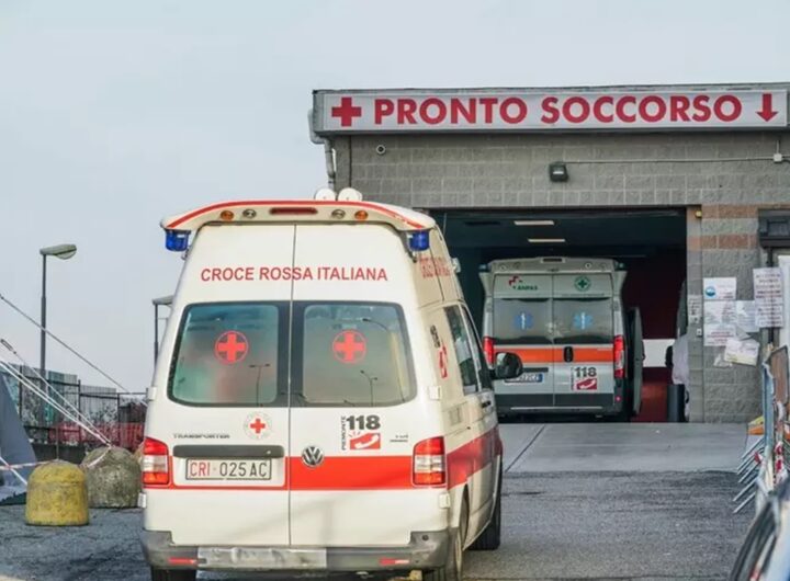 Un'ambulanza
