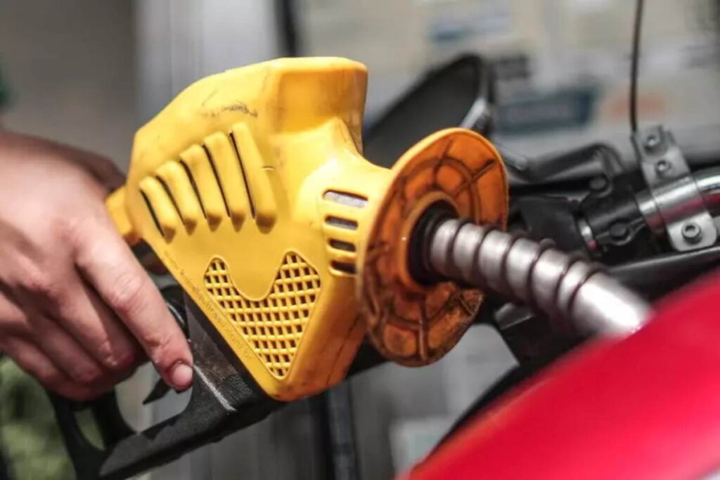 Una pompa di carburante