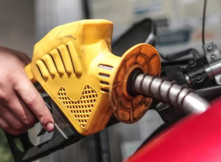 Una pompa di carburante