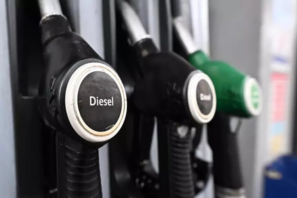 Un distributore di benzina