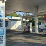 Una pompa di benzina