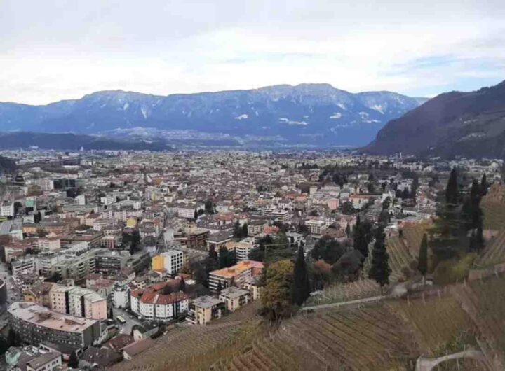 Una veduta di Bolzano