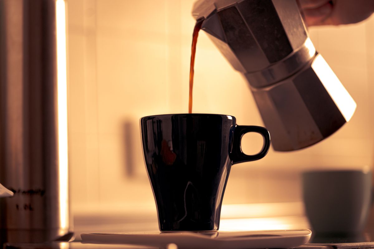 caffe nella moka