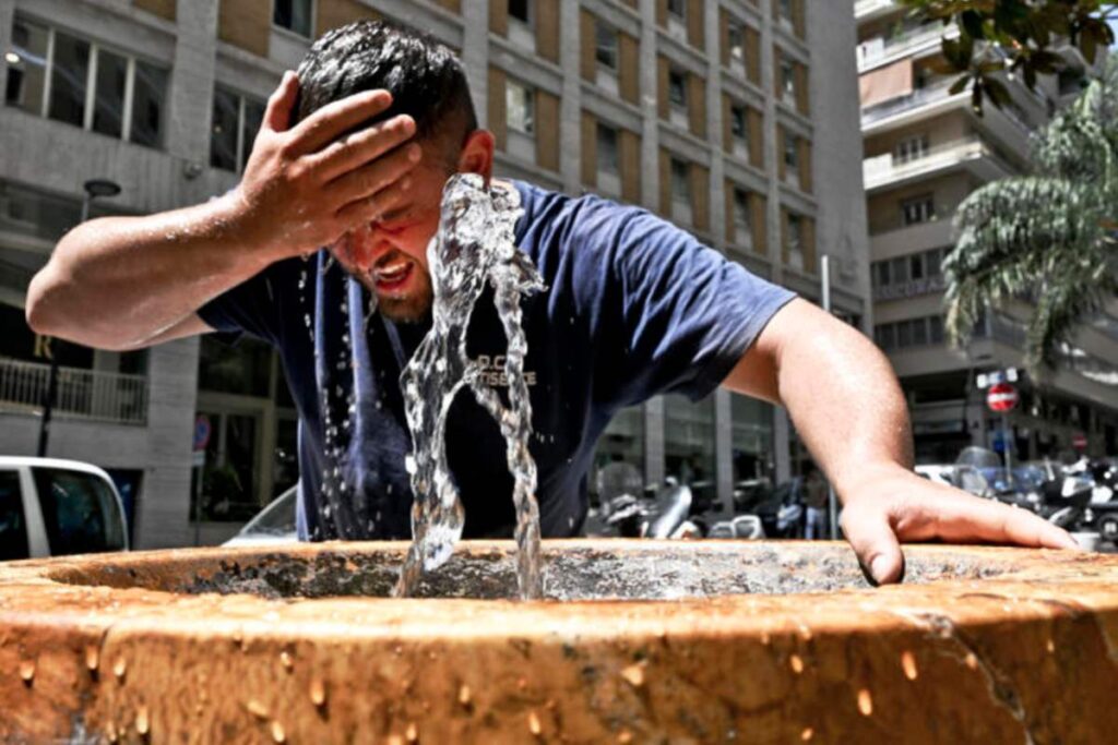 giornata di caldo