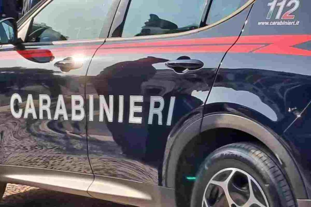 Una pattuglia dei Carabinieri