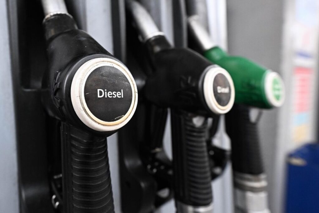 Una pompa di benzina