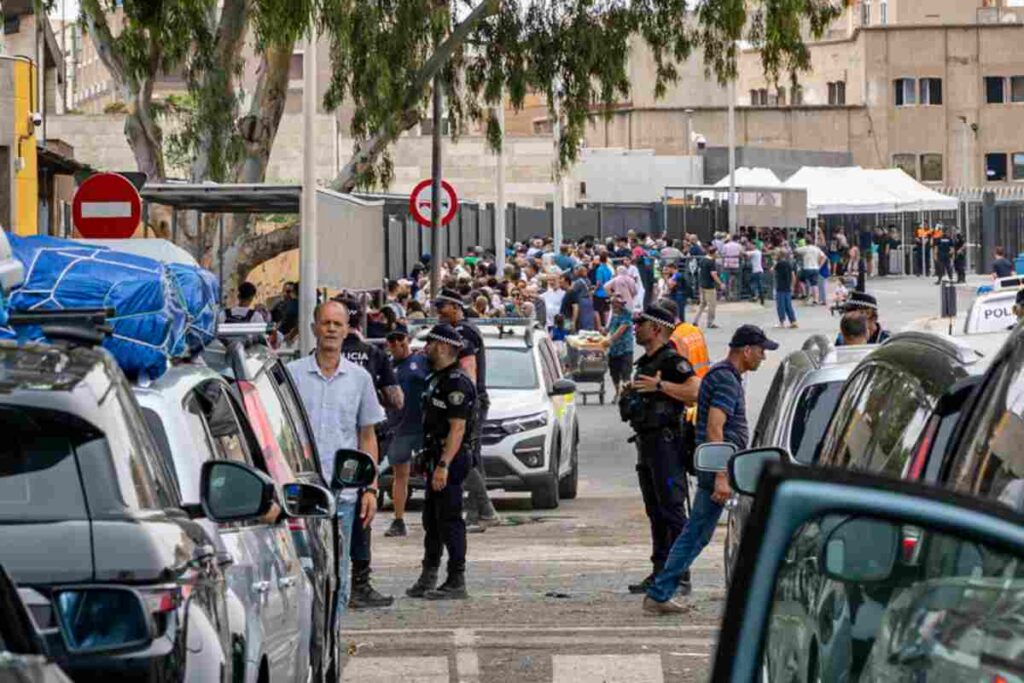Migranti a Ceuta