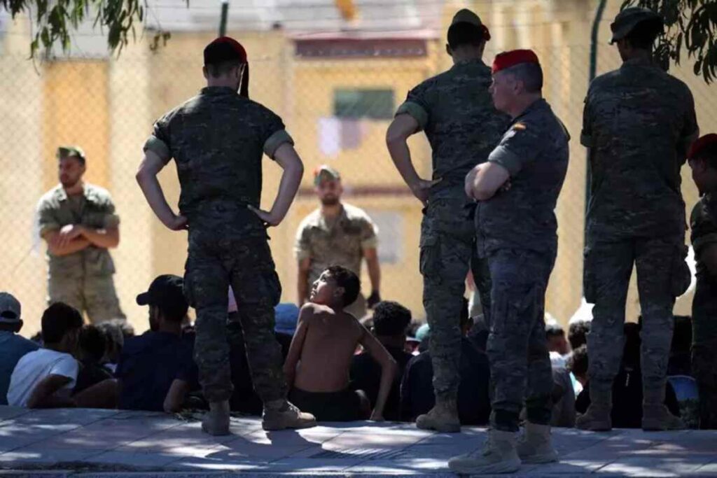 Ceuta invasa da immigrati marocchini