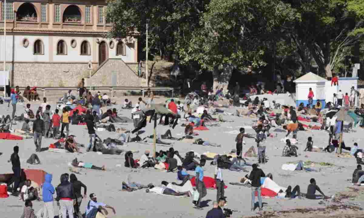 Migranti a Ceuta