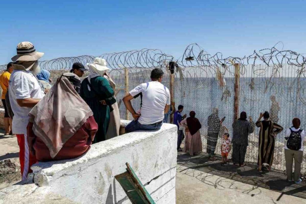 Migranti a Ceuta