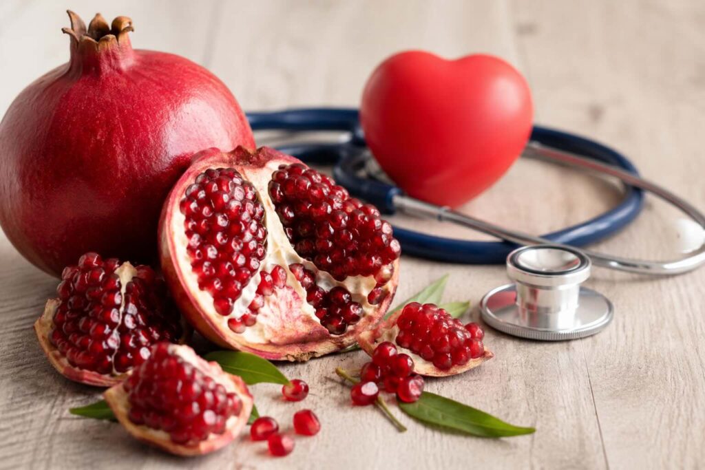 melograno e salute del cuore