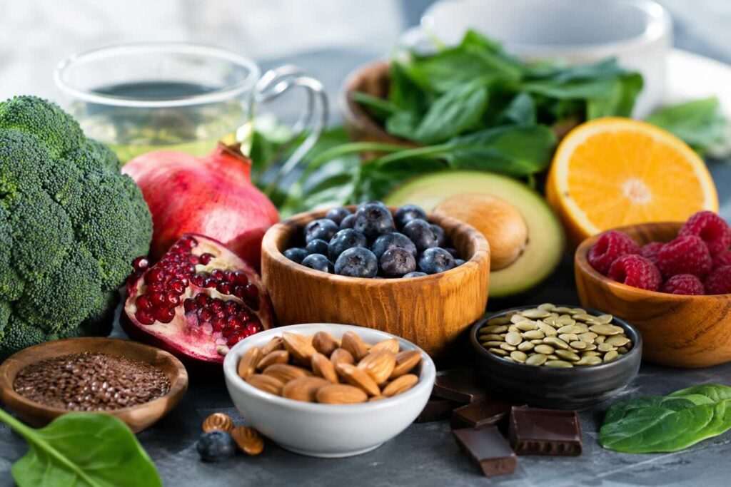 dieta ricca di antiossidanti