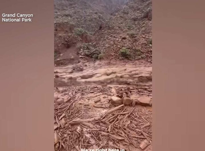Il Gran Canyon inondato