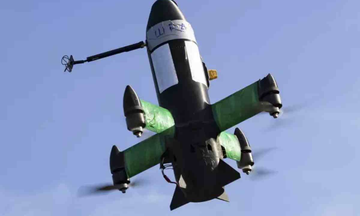 Il drone trovato a Lipsia