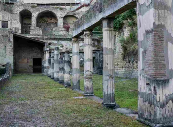 Gli scavi di Ercolano