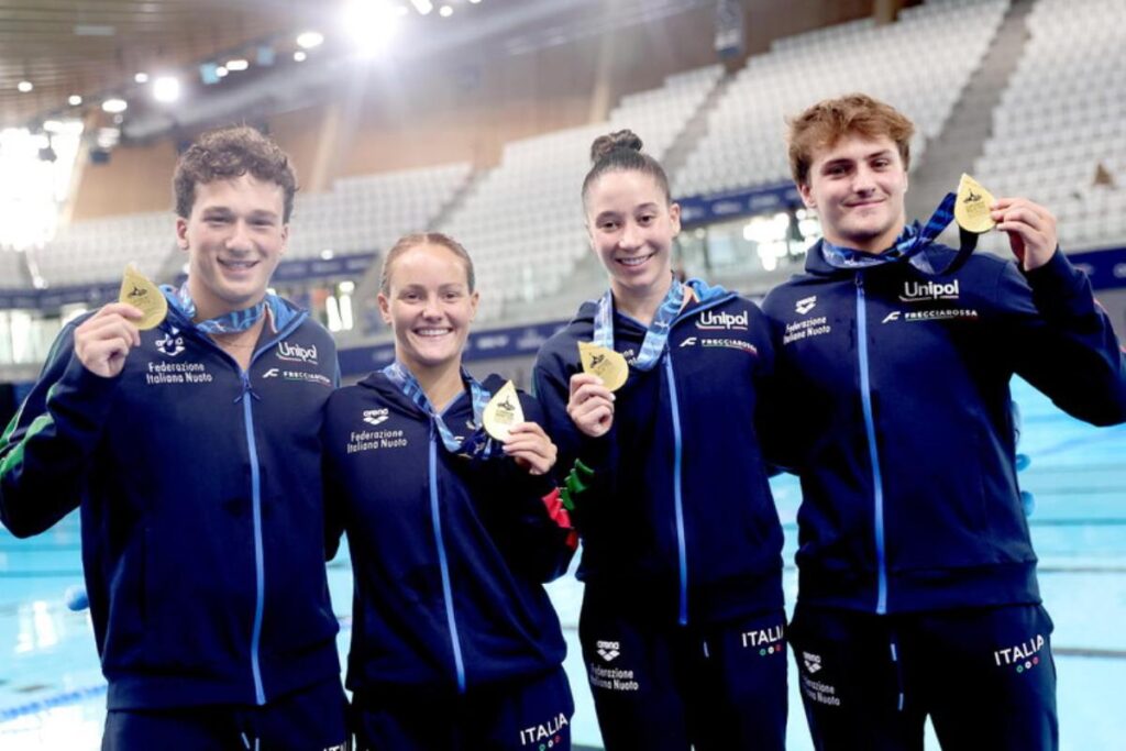europei nuoto oro