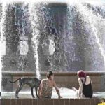 Una fontana