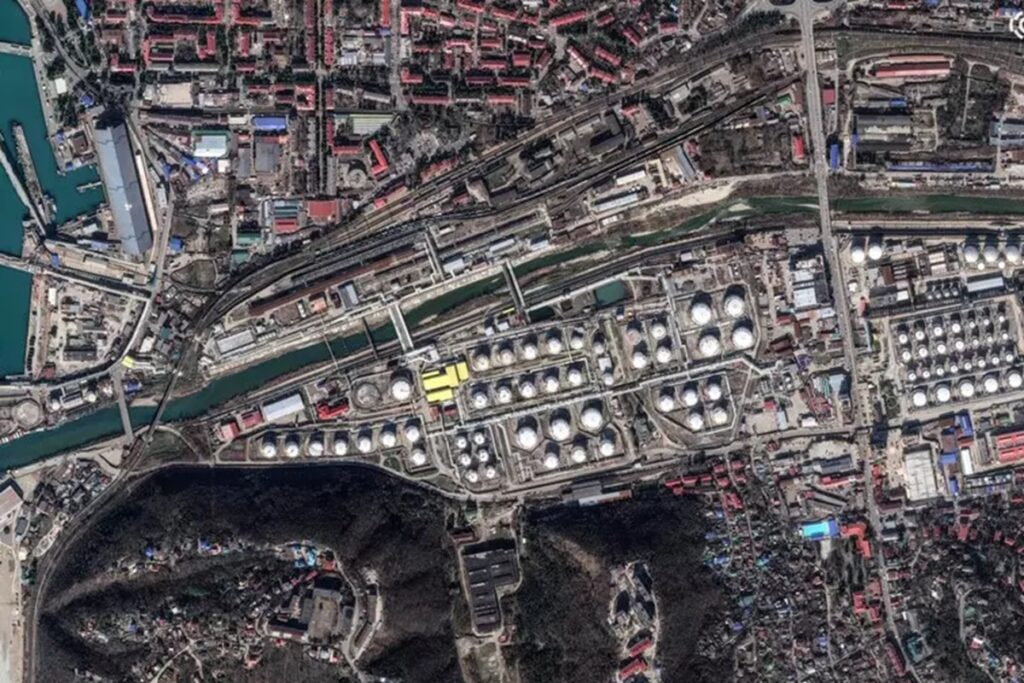 Visuale da un drone
