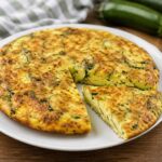 frittata con zucchine e parmigiano