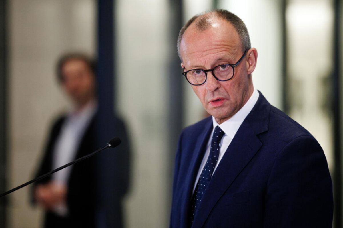 Il cancelliere tedesco Friedrich Merz 