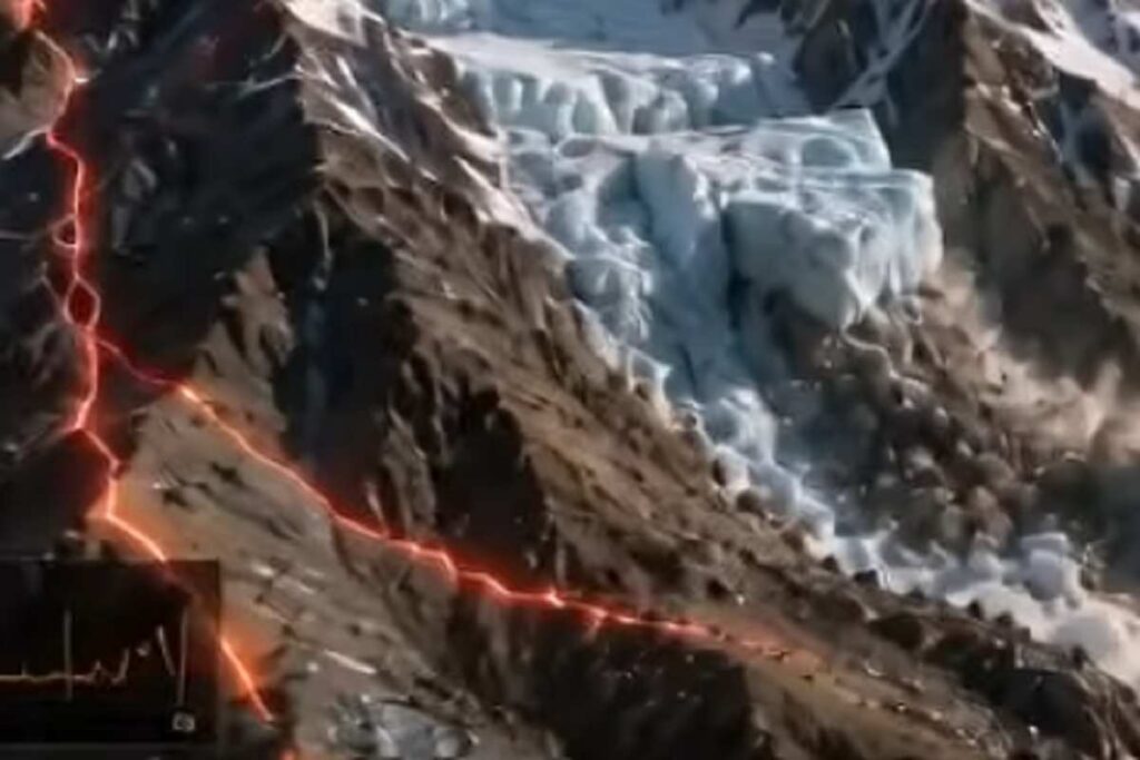 Il video con l'IA che ricostruisce cosa è successo in Nepal: il crollo del ghiacciaio e l'inondazione