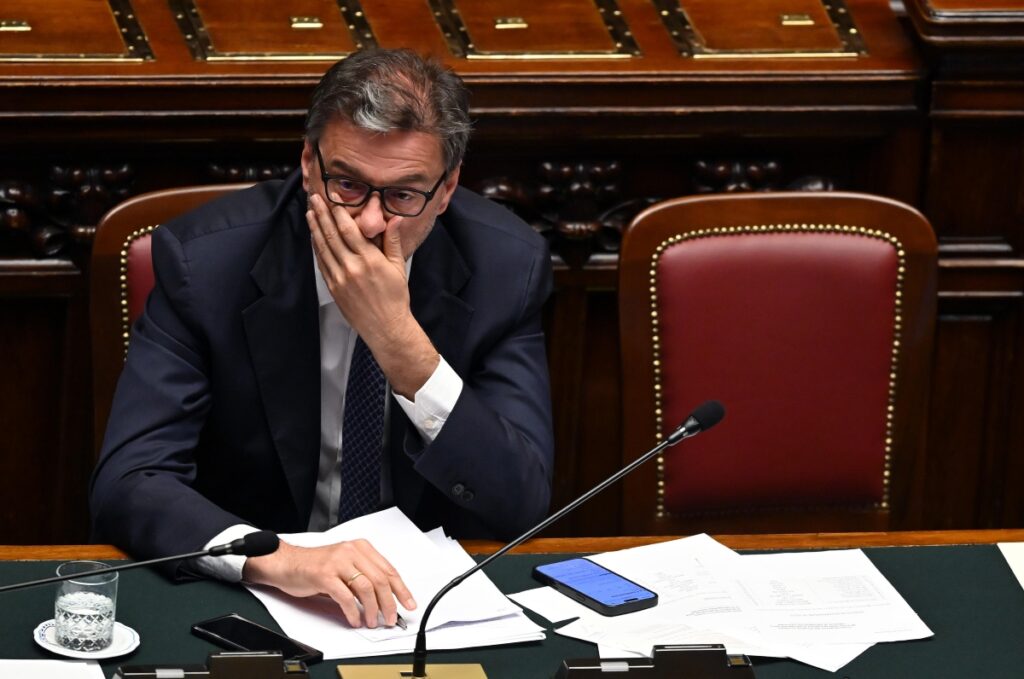 il ministro giorgetti