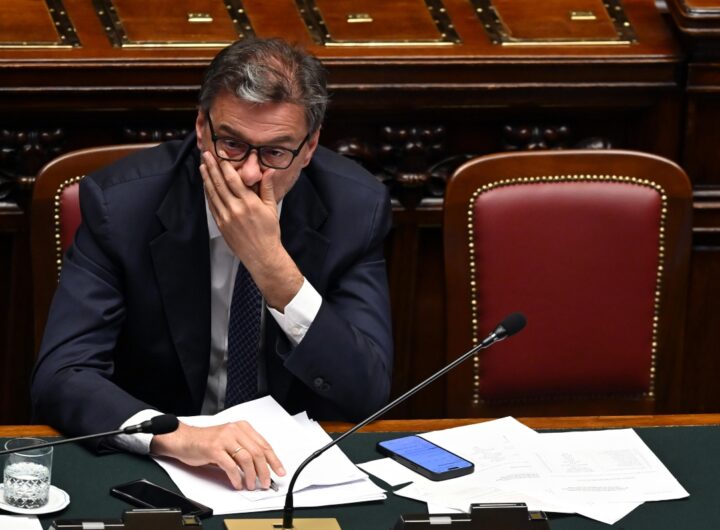 il ministro giorgetti