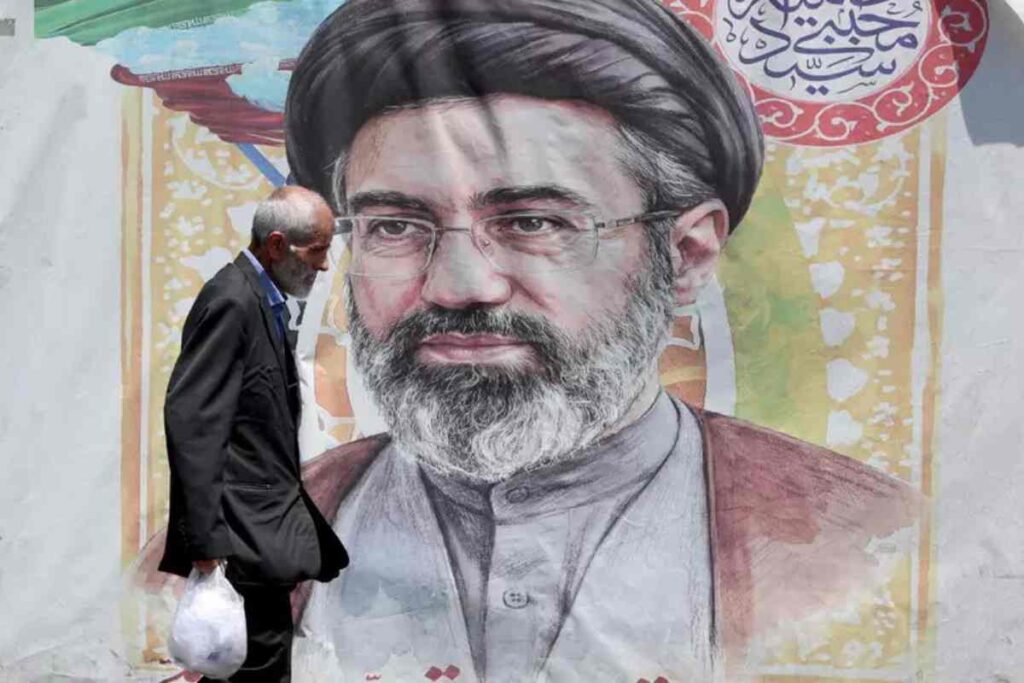 Un ritratto in Iran di Mojtaba Khamenei