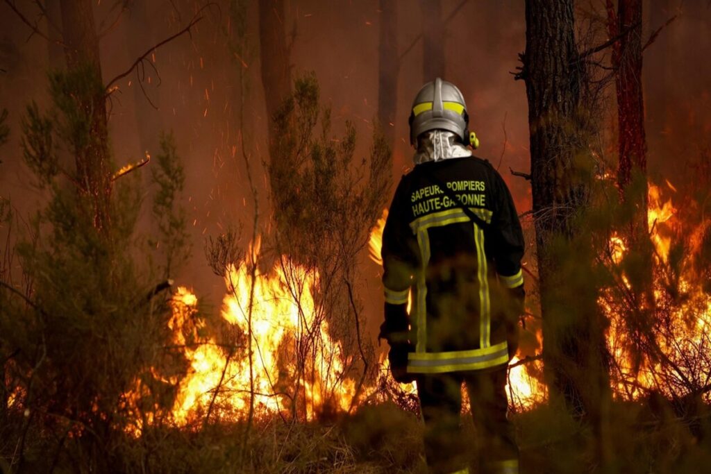 Un incendio