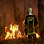 Un incendio