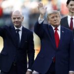 Infantino insieme a Trump