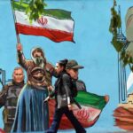 Un murales patriottico iraniano