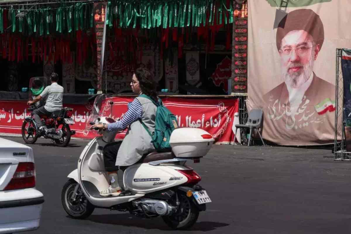 Un ritratto in Iran di Mojtaba Khamenei