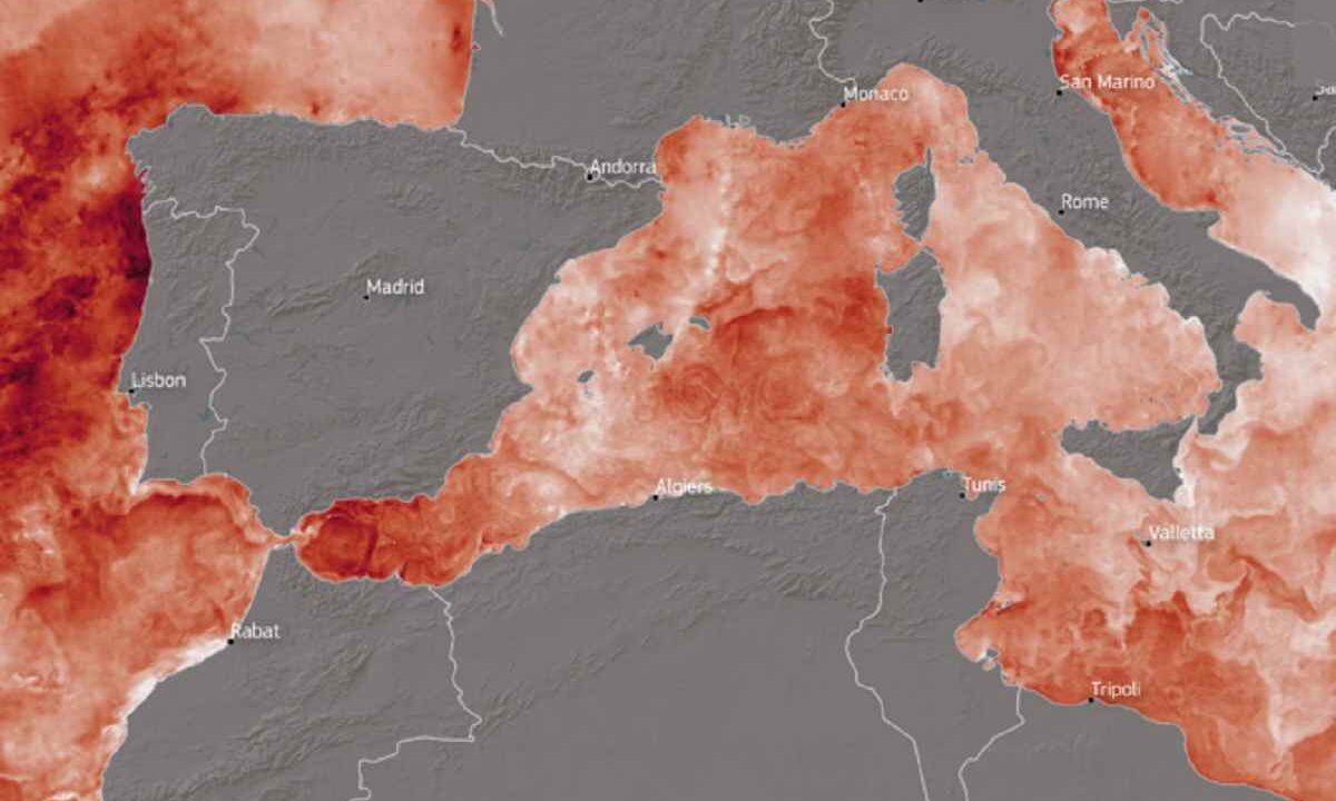 Il Mediterraneo super caldo