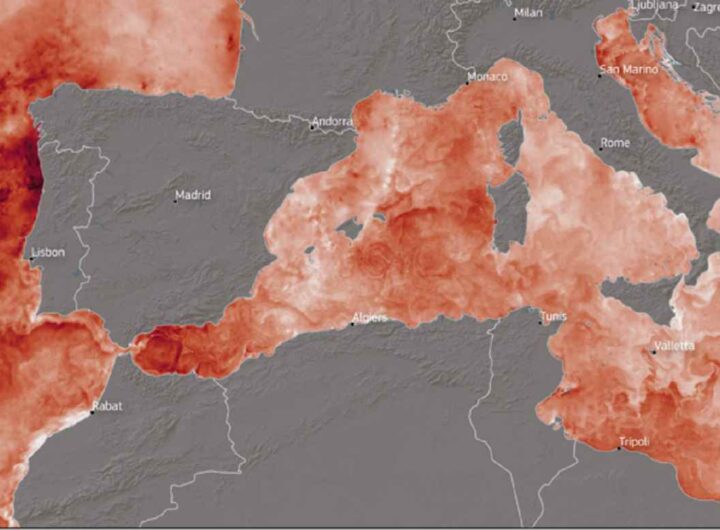 Il Mediterraneo super caldo