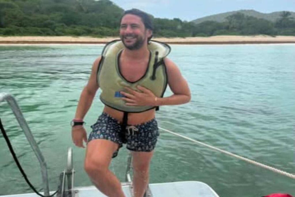Massimiliano Gatti in una foto Facebook postata dalla madre