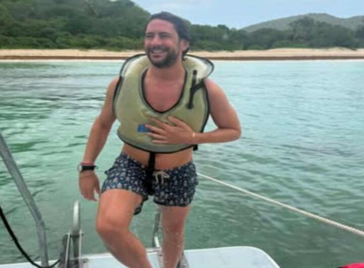 Massimiliano Gatti in una foto Facebook postata dalla madre