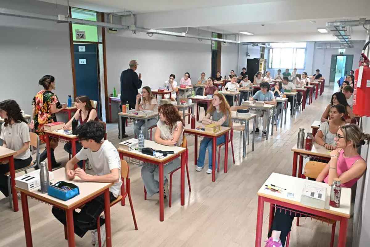 Classe alle prese con la maturit