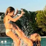 La foto postata da Giorgia Meloni in vacanza con la figlia Ginevra