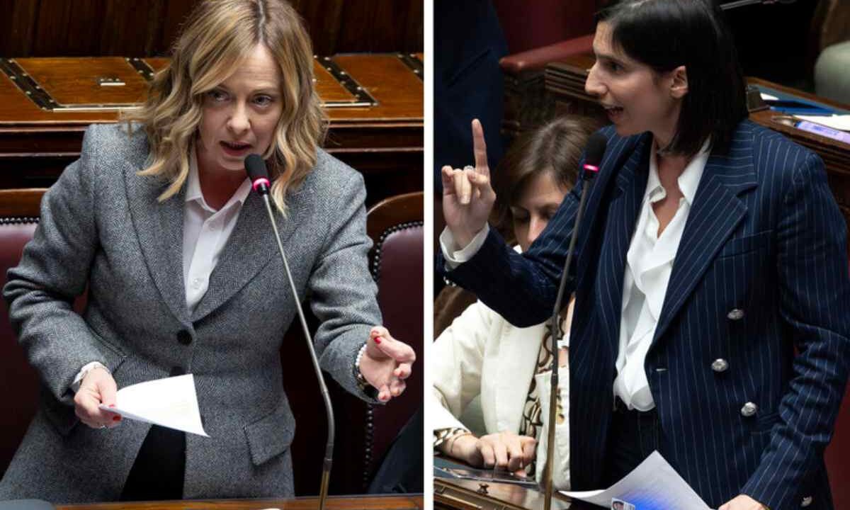 Meloni e Schlein