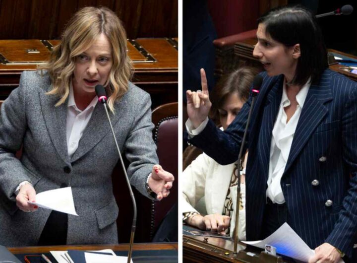 Meloni e Schlein