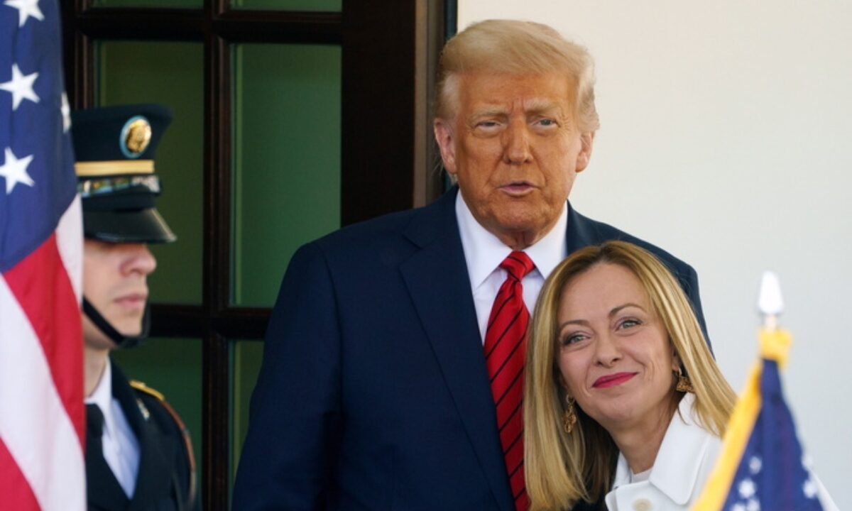 meloni trump