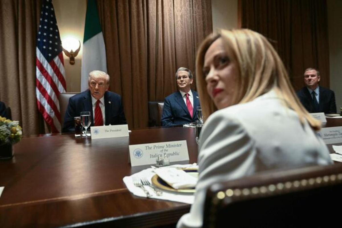 meloni trump