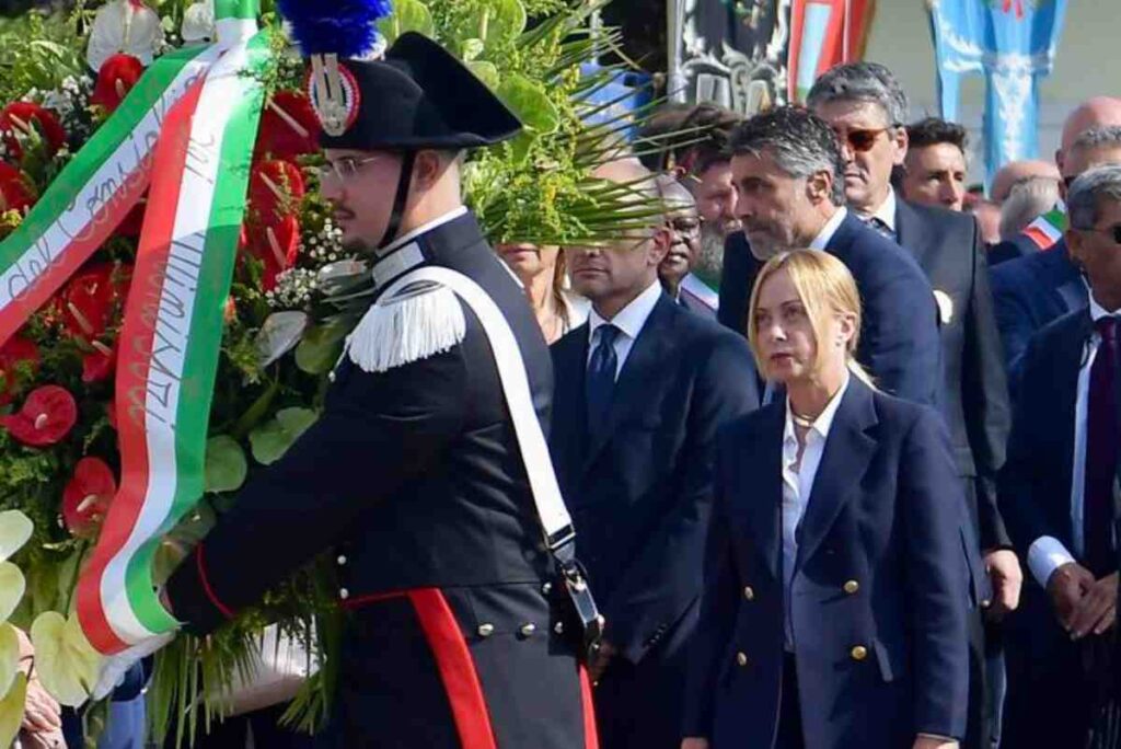 Meloni ad Amatrice