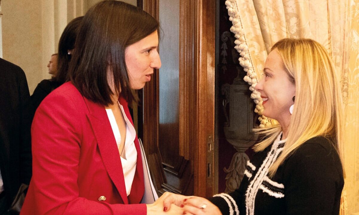 Elly Schlein e Giorgia Meloni