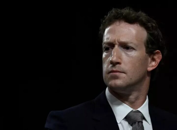 Il fondatore di Facebook Mark Zukerberg