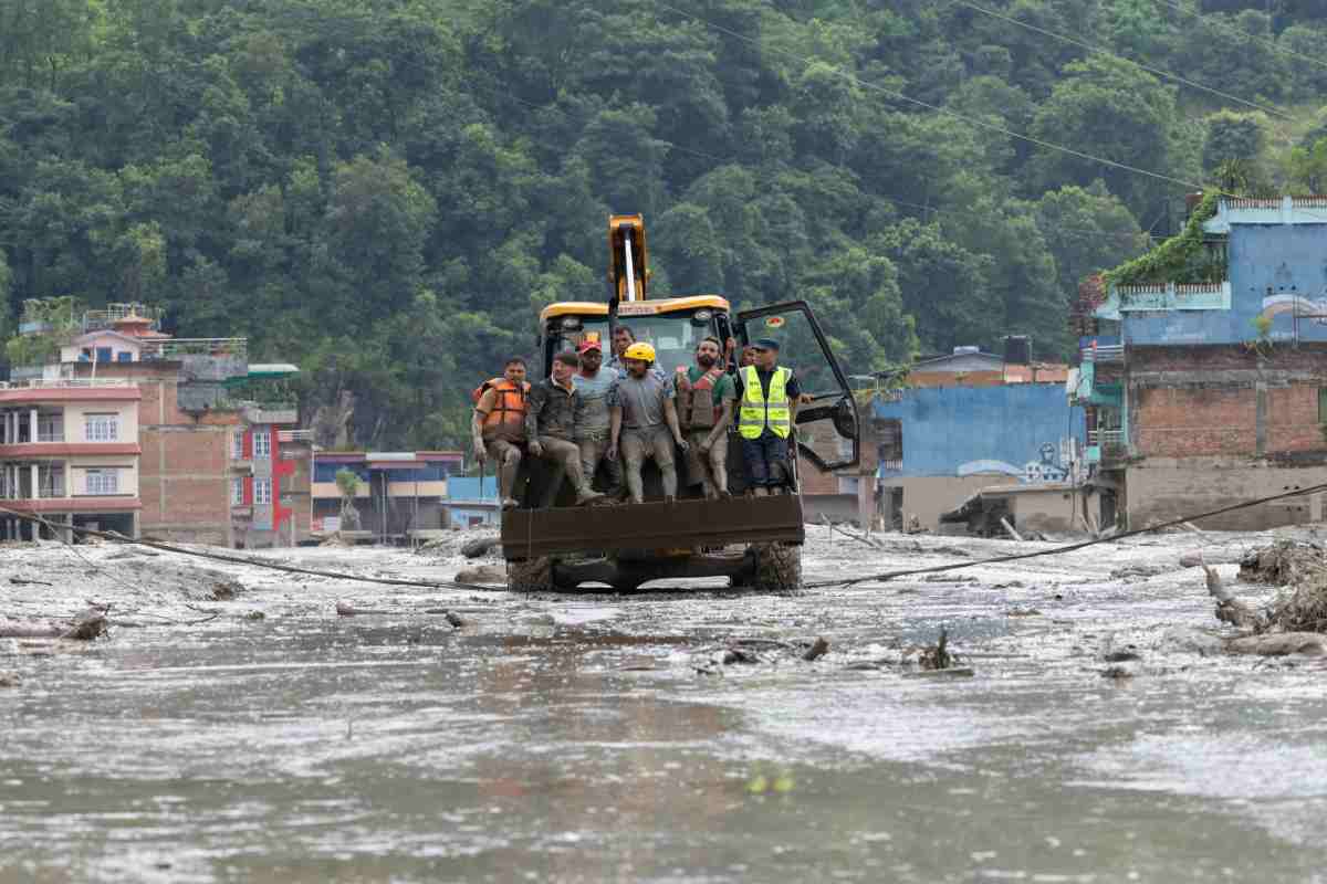 Alluvione Nepal Tibet